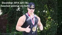 2 Year Transformation- 220lb Powerlifter to 150lb Bodybuilder