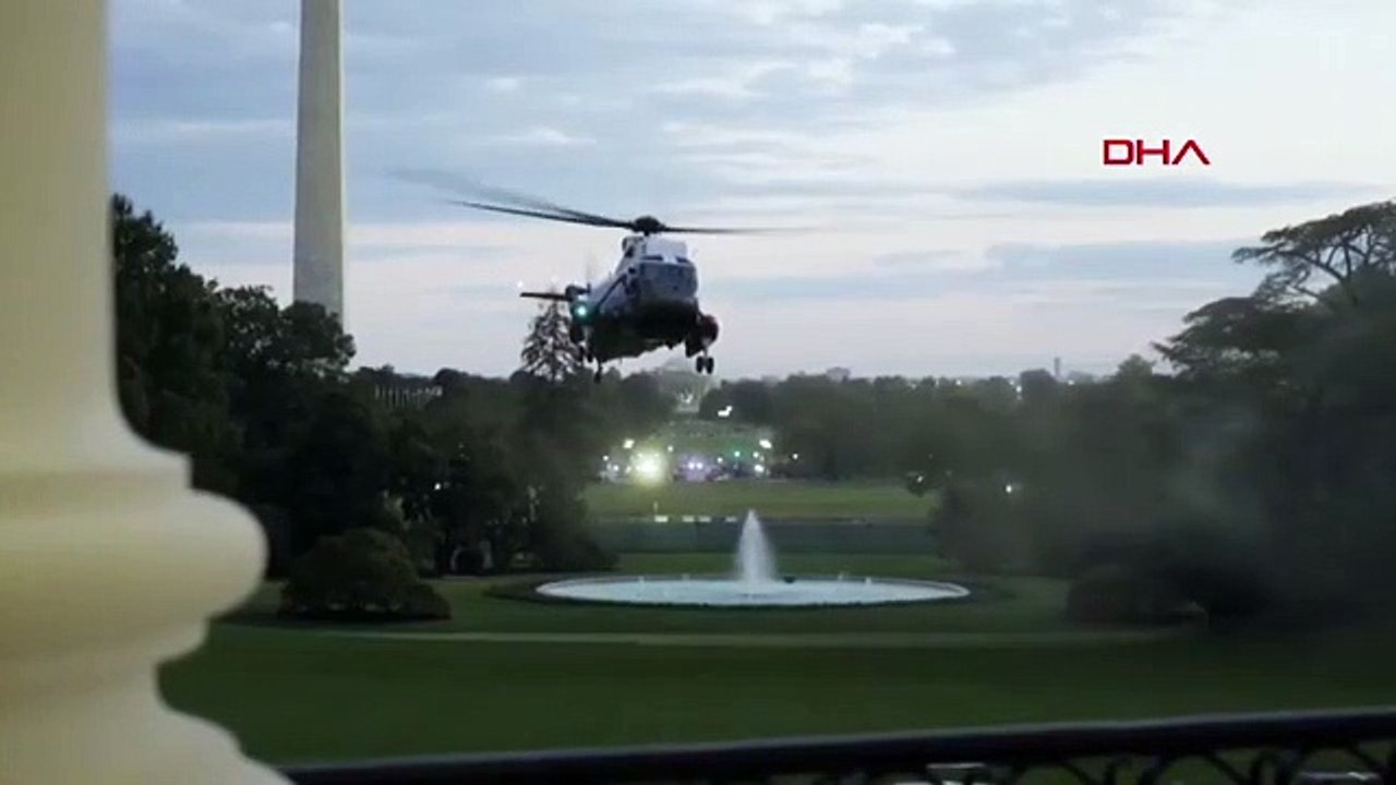 Trump, taburcu oldu!
