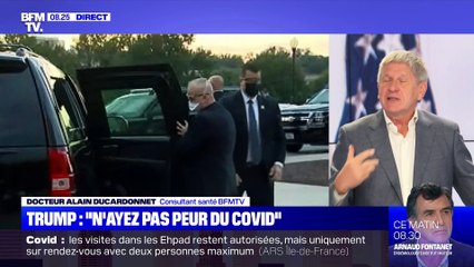 Trump: "N'ayez pas peur du Covid" - 06/10