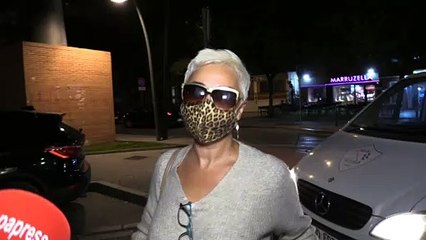 Ana María Aldón, muy preocupada por la salud de su hermano