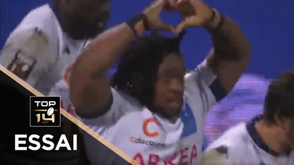 TOP 14 - Essai de Joseph DWEBA (UBB) - Lyon - Bordeaux-Bègles - J3 - Saison 2020/2021
