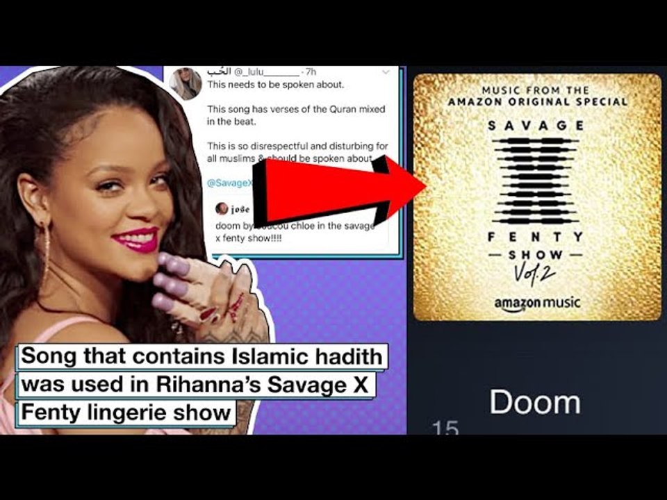 Rihanna Slammed Islam During Savage X Fenty Show Video Dailymotion