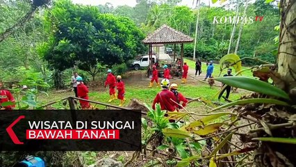 Menikmati Indahnya Sungai Bawah Tanah