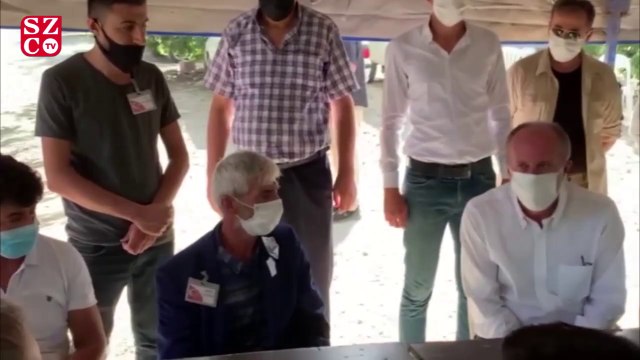 Muharrem İnce Hataylı şehidin ailesini ziyaret etti