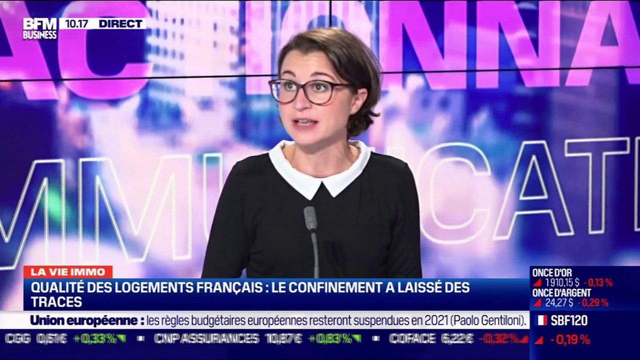 Marie Coeurderoy: Qualité des logements français, le confinement a laissé des traces - 06/10