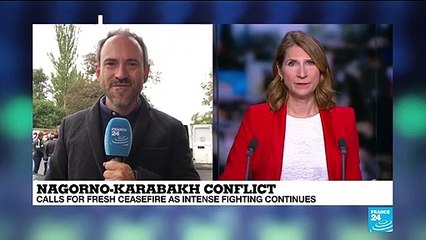 Nagorno-Karabakh conflict: Death toll rises as Azeris, Armenians say civilian areas are under fire