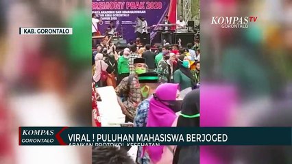 Puluhan Mahasiswa Berjoged Abaikan Protokol Kesehatan Viral Di Media Sosial