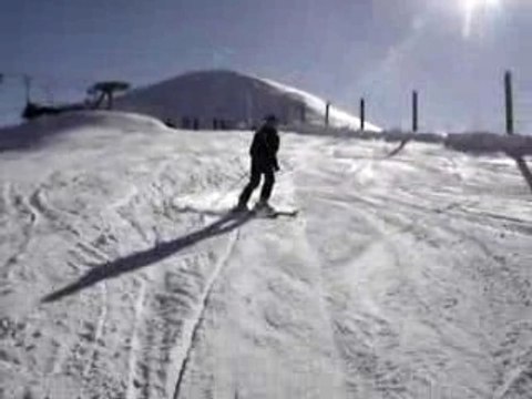 Petite descente direction Avoriaz