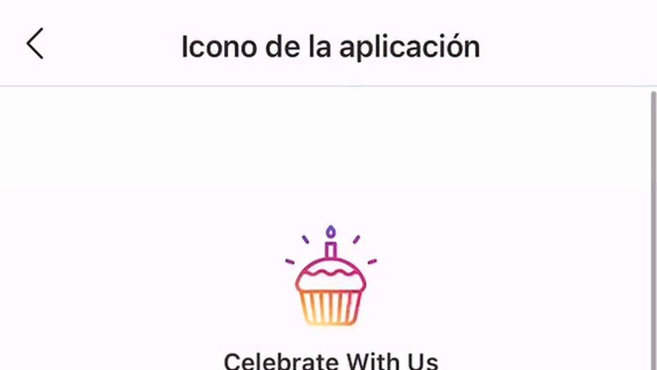 Cómo cambiar el icono de Instagram