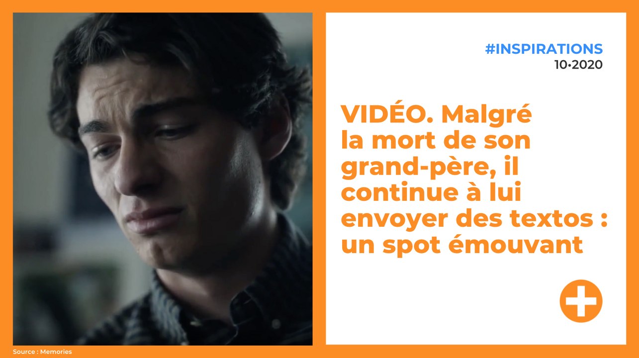 VIDÉO. Malgré la mort de son grand-père, il continue à lui envoyer des textos : un spot émouvant