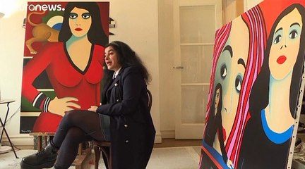 Peindre : l'autre passion de l'auteure Marjane Satrapi