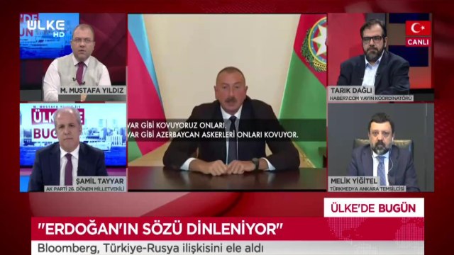 Ülke'de Bugün - Tarık Dağlı | Şamil Tayyar | Melik Yiğitel | 6 Ekim 2020