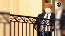 El vídeo en el que Trump parece disimular sus dificultades respiratorias tras salir del hospital