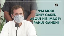 PM Modi only cares about his image: Rahul Gandhi