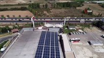 Enerjisini güneşten alan dev fabrika, yıllık 500 bin TL'lik tasarruf sağlıyor