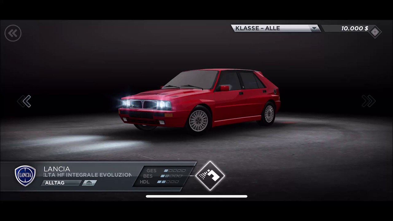 Need for Speed Most Wanted Alltag Klasse Technische Daten