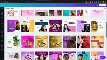 Pacote Criativo para Salao de Beleza Link na Descricao 2