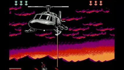 Super Contra (Contra 2) Walkthrough no shot (Stage 1)