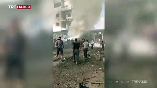 Bab'da bomba yüklü kamyonla saldırı: 7 ölü, 20 yaralı