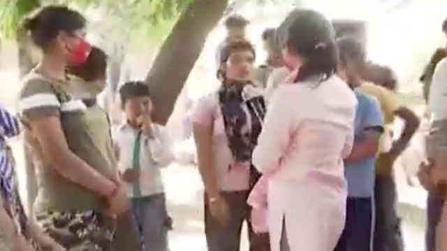 Hathras: Villagers come in support of all 4 accused