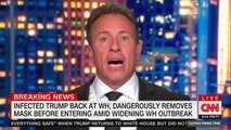 Chris Cuomo Torches Trump’s New Vanquish the Virus Spin That He Got Covid Because He’s a Leader