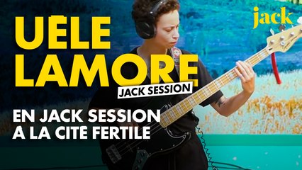 Uèle Lamore, cheffe d'orchestre en Jack Session à la Cité Fertile