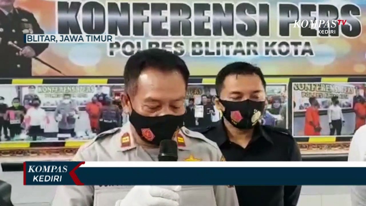 Polres Blitar Kota Tangkap Pengedar Sabu Jaringan Lapas
