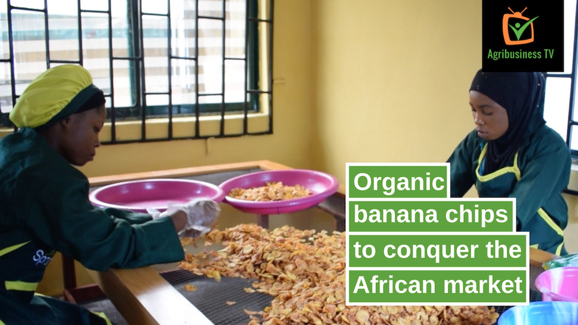 ⁣Nigeria: Organic banana chips to conquer the African market