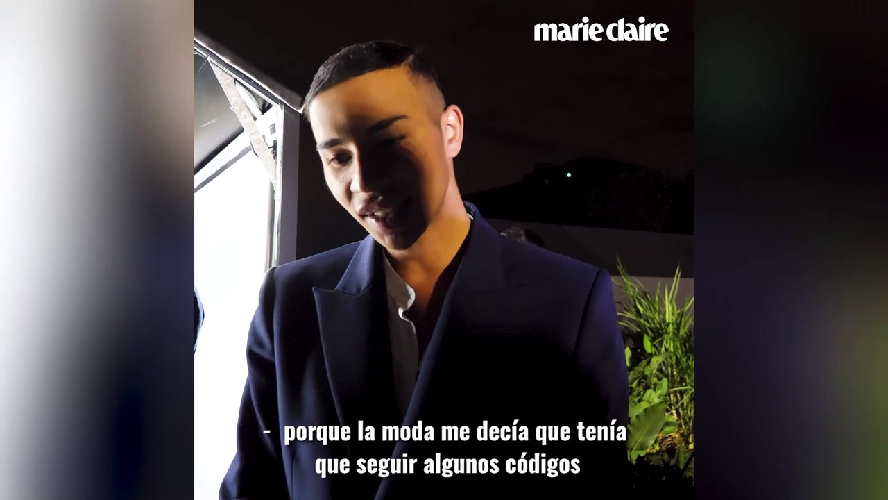 Olivier Rousteing: "La moda tiene códigos, rompámoslos hoy, seamos nosotros mismos"