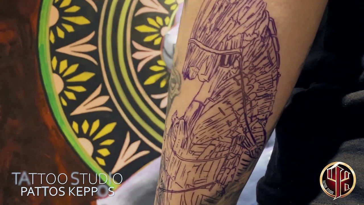 Trojanisches Pferd Tattoo - Vienna Tattoo Studio - Pattos Keppos