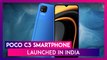 Poco C3 with MediaTek Helio G35 SoC Launched in India; Check Prices, Features, Variants & Specs