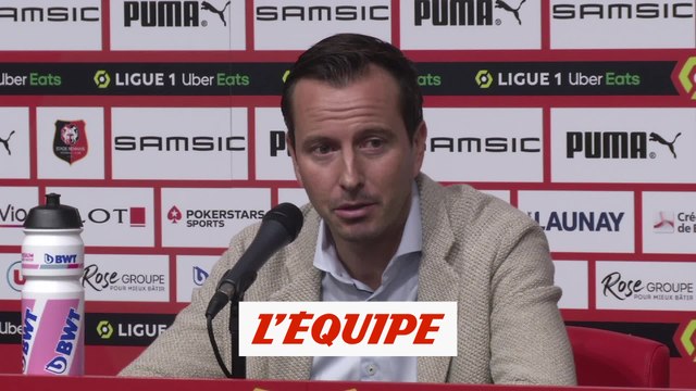 Stéphan : «Doku, un profil qu'on n'avait pas dans l'effectif» - Foot - L1 - Rennes