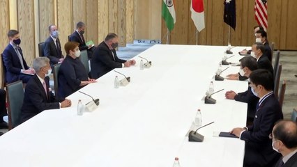 Pompeo se reúne con aliados de EEUU en Tokio con el foco puesto en China
