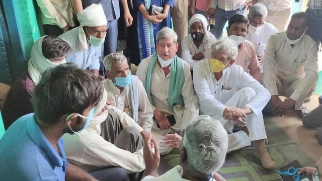 Sitaram Yechury, other CPI leaders meet Hathras family