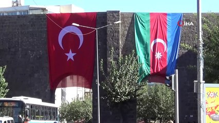 Diyarbakır'dan Azerbaycan'a destek