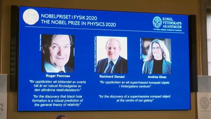 Premio Nobel per la fisica a tre scienziati dei "buchi neri"
