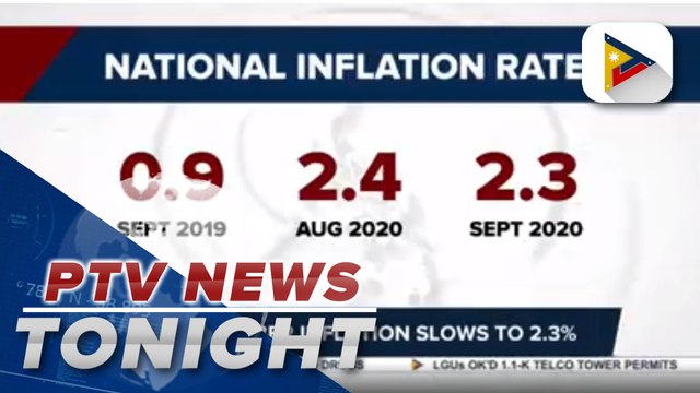 #PTVNewsTonight: September inflation slows to 2.3%
