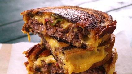 How to Make Patty Melts with Pickled Jalapeños