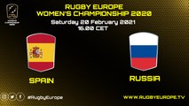 SPAIN / RUSSIA - RUGBY EUROPE WOMEN'S CHAMPIONSHIP 2020