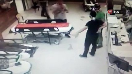 İzmir’de doktora darp anları güvenlik kamerasında