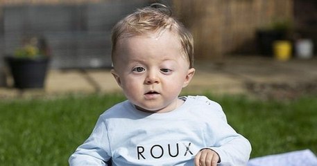 Un bébé qui a survécu à une tumeur cérébrale retourne chez lui pour fêter son premier anniversaire