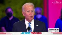 Biden says Trump is responsible for contracting coronavirus- 'masks matter'