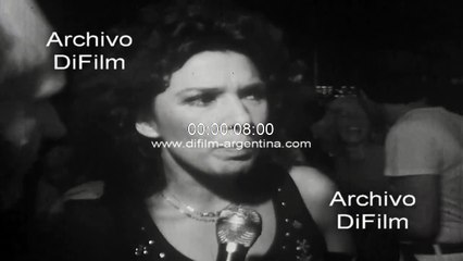 Graciela Borges - Susu Pecocaro - Premiere Mis dias con Veronica 1980