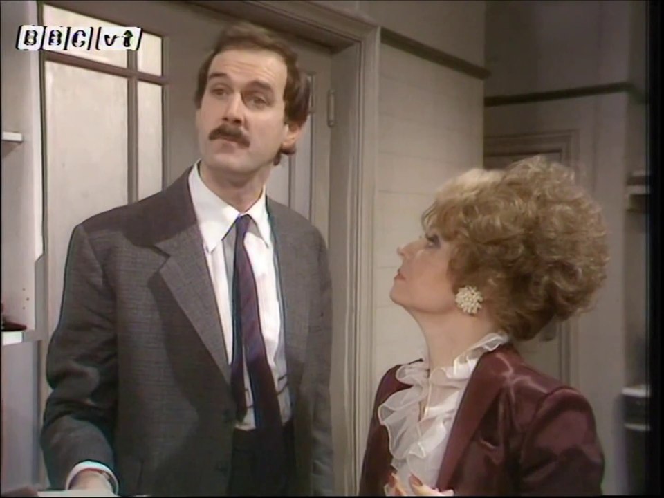 Fawlty Towers - Bloopers And Outtakes  John Cleese ~ Prunella Scales ~ Andrew Sachs