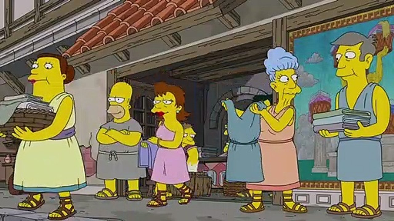 Latin Version of the song 'Moving On Up" from Sunday's episode of The Simpsons