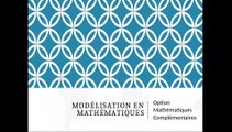 Modélisation en Mathématiques Complémentaires
