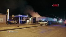 اندلاع حريق مهول وانفجارات داخل إحدى الشركات بـ “كازا”