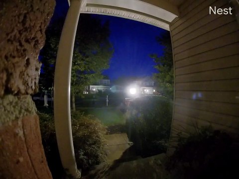 Nest Doorbell Catches Meteor Fireball