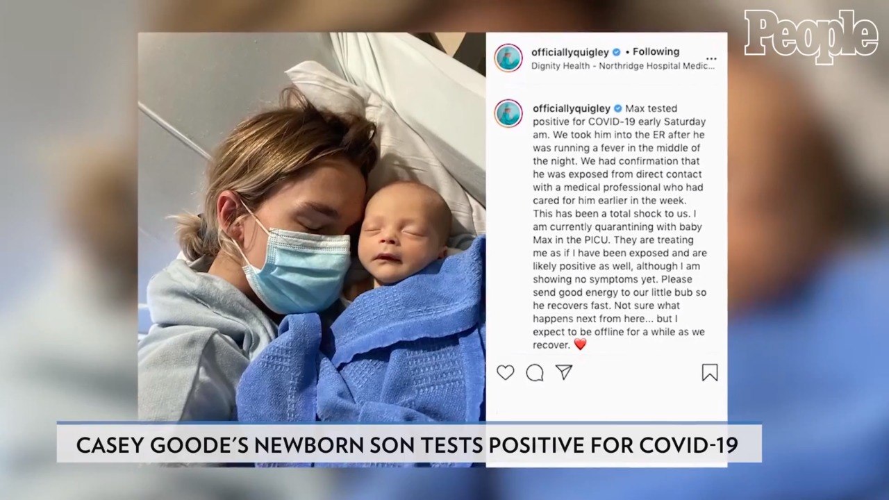 American Idol Alum Casey Goode's Newborn Son Tests Positive for COVID-19: 'Please Send Good Energy'