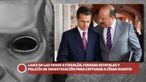 ¡Juez da luz verde a Fiscalía, fuerzas estatales y Policía de Investigación para capturar a César Duarte!